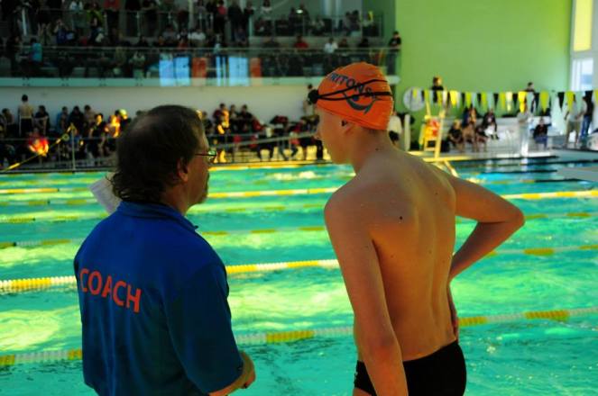 swimmer coach